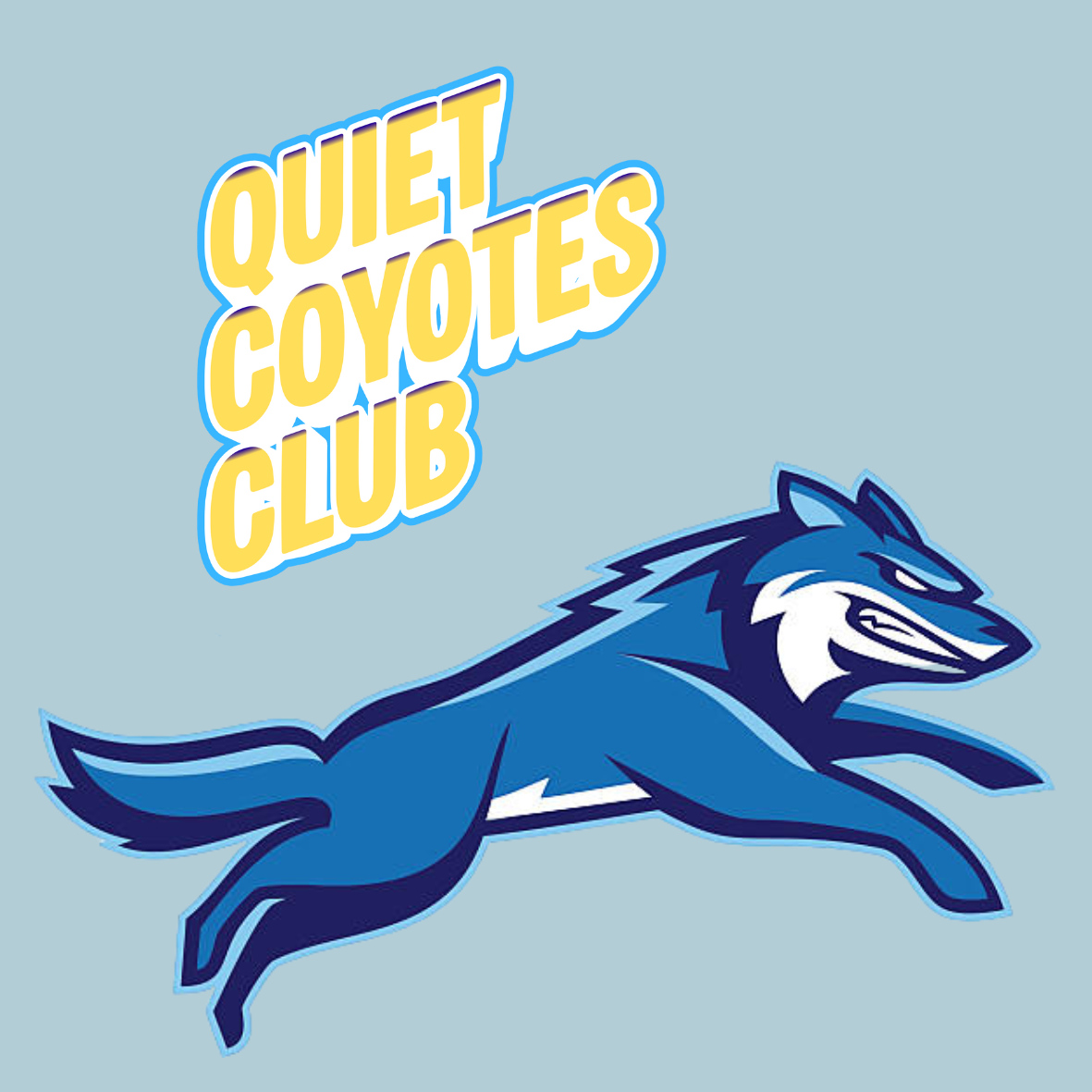 Classic Quiet Coyote Sticker